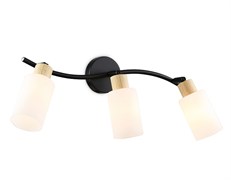 Ambrella Светильник накладной TR8722/3 BK/WD черный/дерево E14/3 max 60W 580*100*210 TR8722