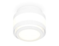 Ambrella Комплект накладного светильника с акрилом XS8418002 SWH/FR белый песок/белый матовый GX53 (C8418, N8412) XS8418002 Ambrella Комплект накладного светильника с акрилом XS8418002 SWH/FR белый песок/белый матовый GX53 (C8418, N8412) XS8418002