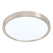 Eglo 99221 Светодиодный накладной светильник FUEVA 5, 20W (LED), 285, H28, 2300lm, 3000K, сталь, никель матовый 99221 Eglo 99221 Светодиодный накладной светильник FUEVA 5, 20W (LED), 285, H28, 2300lm, 3000K, сталь, никель матовый 99221