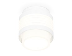 Ambrella Комплект накладного светильника с акрилом XS8431001 SWH/FR белый песок/белый матовый GX53 (C8431, N8401) XS8431001 Ambrella Комплект накладного светильника с акрилом XS8431001 SWH/FR белый песок/белый матовый GX53 (C8431, N8401) XS8431001