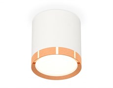 Ambrella Комплект накладного светильника XS8141005 SWH/PPG белый песок/золото розовое полированное GX53 (C8141, N8126) XS8141005 Ambrella Комплект накладного светильника XS8141005 SWH/PPG белый песок/золото розовое полированное GX53 (C8141, N8126) XS8141005