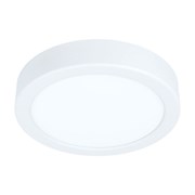 Eglo 99225 Светодиодный накладной светильник FUEVA 5, 10,5W (LED), 160, H28, 1350lm, 4000K, сталь, белый 99225 Eglo 99225 Светодиодный накладной светильник FUEVA 5, 10,5W (LED), 160, H28, 1350lm, 4000K, сталь, белый 99225