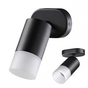 Novotech 370735 OVER NT21 000 черный Светильник накладной IP20 GU10 9W 235V FLAX 370735 Novotech 370735 OVER NT21 000 черный Светильник накладной IP20 GU10 9W 235V FLAX 370735