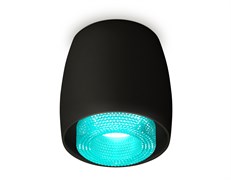 Ambrella Комплект накладного светильника с композитным хрусталем XS1142023 SBK/BL черный песок/голубой MR16 GU5.3 (C1142, N7194) XS1142023 Ambrella Комплект накладного светильника с композитным хрусталем XS1142023 SBK/BL черный песок/голубой MR16 GU5.3 (C1142, N7194) XS1142023
