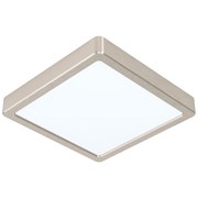 Eglo 99241 Светодиодный накладной светильник FUEVA 5, 16,5W (LED), 210х210, H28, 1800lm, 3000K, сталь, никель 99241 Eglo 99241 Светодиодный накладной светильник FUEVA 5, 16,5W (LED), 210х210, H28, 1800lm, 3000K, сталь, никель 99241