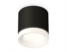 Ambrella Комплект накладного светильника с акрилом XS7402034 SBK/FR черный песок/белый матовый MR16 GU5.3 (C7402, N7165) XS7402034 Ambrella Комплект накладного светильника с акрилом XS7402034 SBK/FR черный песок/белый матовый MR16 GU5.3 (C7402, N7165) XS7402034