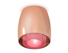 Ambrella Комплект накладного светильника с композитным хрусталем XS1144011 PPG/PI золото розовое полированное/розовый MR16 GU5.3 (C1144, N7193) XS1144011 Ambrella Комплект накладного светильника с композитным хрусталем XS1144011 PPG/PI золото розовое полированное/розовый MR16 GU5.3 (C1144, N7193) XS1144011