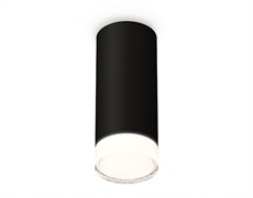 Ambrella Комплект накладного светильника с акрилом XS7443014 SBK/FR/CL черный песок/белый матовый/прозрачный MR16 GU5.3 (C7443, N7160) XS7443014 Ambrella Комплект накладного светильника с акрилом XS7443014 SBK/FR/CL черный песок/белый матовый/прозрачный MR16 GU5.3 (C7443, N7160) XS7443014