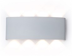 Ambrella Светильник светодиодный уличный настенный архитектурный ST4461/8 WH белый IP65 LED 4200K 8W 210*80*46 ST4461 Ambrella Светильник светодиодный уличный настенный архитектурный ST4461/8 WH белый IP65 LED 4200K 8W 210*80*46 ST4461