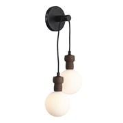 ST LUCE SL6226.411.02 Светильник настенный Черный/Белый G9 2*5W 4000K SL6226.411.02