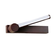 Ambrella Настенный поворотный светодиодный светильник с выключателем FW436 SCF кофе песок LED 4200K 10W 310*50*110 FW436 Ambrella Настенный поворотный светодиодный светильник с выключателем FW436 SCF кофе песок LED 4200K 10W 310*50*110 FW436
