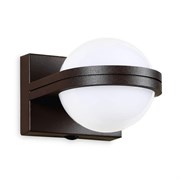 Ambrella Настенный светодиодный светильник с выключателем FW558 SCF кофе песок LED 3000K 5W 80*80*138 FW558 Ambrella Настенный светодиодный светильник с выключателем FW558 SCF кофе песок LED 3000K 5W 80*80*138 FW558