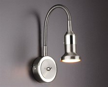 Elektrostandard 1215 MR16 / Светильник настенный Plica сатинированный никель/хром a025006