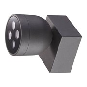 Novotech 358113 NT19 148 темно-серый Ландшафтный настенный светильник IP65 LED 3000К 10W 100-240V GALEATI 358113 Novotech 358113 NT19 148 темно-серый Ландшафтный настенный светильник IP65 LED 3000К 10W 100-240V GALEATI 358113