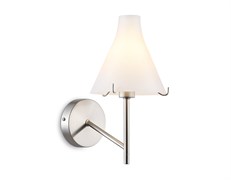 Ambrella Светильник настенный LH57127 SN/FR никель/белый матовый E14 max 40W 210*150*280 LH57127