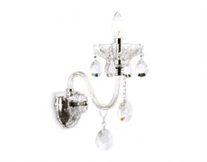 Ambrella Настенный светильник с хрусталем TR4911 CH/CL хром/прозрачный E14 max 40W 294*160*246 TR4911 Ambrella Настенный светильник с хрусталем TR4911 CH/CL хром/прозрачный E14 max 40W 294*160*246 TR4911