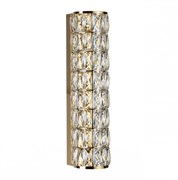 Odeon Light 4926/8WL L-VISION ODL24 481 золото/металл/хрусталь Настенный светильник LED 8W 4000K 463Лм PANTA 4926/8WL