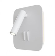 Maytoni Настенный светильник (бра) Ios 176 3000К 9Вт IP 20 C175-WL-01-6W-W Maytoni Настенный светильник (бра) Ios 176 3000К 9Вт IP 20 C175-WL-01-6W-W