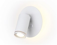Ambrella Светильник светодиодный настенный с выключателем FW2462 WH белый LED 4200K 7W D145*150 FW2462 Ambrella Светильник светодиодный настенный с выключателем FW2462 WH белый LED 4200K 7W D145*150 FW2462