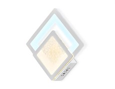 Ambrella Настенный светодиодный светильник FA426 WH белый 3000K+6400K 25W 270*270*60 FA426