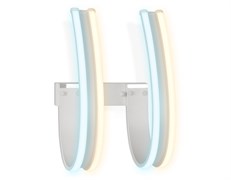 Ambrella Настенный светодиодный светильник FL164/2 белый LED 3000K/6400K 42W 410*250*220 FL164 Ambrella Настенный светодиодный светильник FL164/2 белый LED 3000K/6400K 42W 410*250*220 FL164