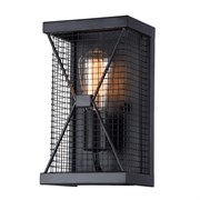 Favourite Mesh Черный Светильник настенный 1*E27*60W 1784-1W Favourite Mesh Черный Светильник настенный 1*E27*60W 1784-1W