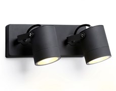Ambrella Светильник уличный настенный поворотный архитектурный ST3887/2 GR серый IP54 GU10/2 max 35W 250*80*85 ST3887 Ambrella Светильник уличный настенный поворотный архитектурный ST3887/2 GR серый IP54 GU10/2 max 35W 250*80*85 ST3887