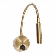 ST Luce ST653.331.01 Светильник настенный Бронза/Бронза LED 1*3W 3000K ST653.331.01 ST Luce ST653.331.01 Светильник настенный Бронза/Бронза LED 1*3W 3000K ST653.331.01