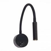 ST Luce ST653.431.01 Светильник настенный Черный/Черный LED 1*3W 3000K ST653.431.01 ST Luce ST653.431.01 Светильник настенный Черный/Черный LED 1*3W 3000K ST653.431.01