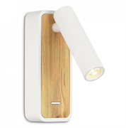 ST LUCE ST160.531.03 Светильник настенный Белый, Светлое дерево/Белый LED 1*3W 3000K ST160.531.03