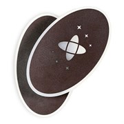 Ambrella Настенный светодиодный светильник с выключателем FW110 SCF кофе песок LED 3000K+6400K 20W 230*140*50 FW110 Ambrella Настенный светодиодный светильник с выключателем FW110 SCF кофе песок LED 3000K+6400K 20W 230*140*50 FW110