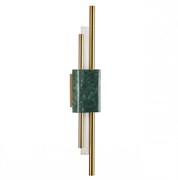 Odeon Light 4360/10WL MIDCENT ODL23 174 изумрудный мрамор/золотистый металл Настенный св-к IP20 LED 10W 645Лм 3000K MARMI 4360/10WL Odeon Light 4360/10WL MIDCENT ODL23 174 изумрудный мрамор/золотистый металл Настенный св-к IP20 LED 10W 645Лм 3000K MARMI 4360/10WL