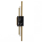 Odeon Light 4361/10WL MIDCENT ODL23 174 черный мрамор/золотистый металл Настенный св-к IP20 LED 10W 3000K 625Лм MARMI 4361/10WL Odeon Light 4361/10WL MIDCENT ODL23 174 черный мрамор/золотистый металл Настенный св-к IP20 LED 10W 3000K 625Лм MARMI 4361/10WL