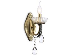Ambrella Настенный светильник с хрусталем TR4954 BK/GD/CL черный/золото/прозрачный E14 max 40W 410*120*210 TR4954 Ambrella Настенный светильник с хрусталем TR4954 BK/GD/CL черный/золото/прозрачный E14 max 40W 410*120*210 TR4954