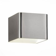 ST LUCE SL592.071.01 Светильник настенный  Матовый Никель,Белый/Матовый Никель,Белый LED 1*6W SL592.071.01 ST LUCE SL592.071.01 Светильник настенный  Матовый Никель,Белый/Матовый Никель,Белый LED 1*6W SL592.071.01