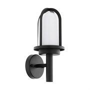 Eglo 97227 Уличный светильник настенный PAULLO, 1х40W(E27), L135, H345, гальв. сталь, черный/стекло, бел 97227 Eglo 97227 Уличный светильник настенный PAULLO, 1х40W(E27), L135, H345, гальв. сталь, черный/стекло, бел 97227