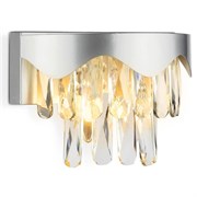 Ambrella Настенный светильник с хрусталем TR5090 SL/CL серебро/прозрачный E14/2 max 40W 260*180*150 TR5090 Ambrella Настенный светильник с хрусталем TR5090 SL/CL серебро/прозрачный E14/2 max 40W 260*180*150 TR5090