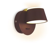 Ambrella Настенный светодиодный светильник с выключателем FW168 CF/S кофе/песок LED 4200K 10W 120*120*140 FW168 Ambrella Настенный светодиодный светильник с выключателем FW168 CF/S кофе/песок LED 4200K 10W 120*120*140 FW168