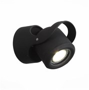 ST LUCE SL093.401.01 Светильник уличный настенный  Черный/Черный, Прозрачный G5,3 1*7W SL093.401.01 ST LUCE SL093.401.01 Светильник уличный настенный  Черный/Черный, Прозрачный G5,3 1*7W SL093.401.01