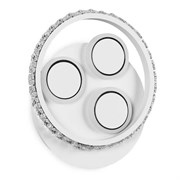 Ambrella Настенный светодиодный светильник с выключателем FA268 SWH белый песок LED 4200K 22W 240*210*50 FA268 Ambrella Настенный светодиодный светильник с выключателем FA268 SWH белый песок LED 4200K 22W 240*210*50 FA268