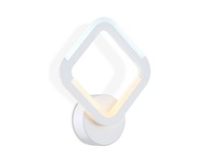 Ambrella Светильник светодиодный настенный FA8951 WH белый 10W 3000-6000K 245*205*50 FA8951 Ambrella Светильник светодиодный настенный FA8951 WH белый 10W 3000-6000K 245*205*50 FA8951