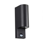 Odeon Light 4390/2W HIGHTECH ODL23 561 черный/металл/пвх стойкий к УФ излучению Настенный светильник с датчиком движения IP44 LED GU10 7W MOTTO 4390/2W Odeon Light 4390/2W HIGHTECH ODL23 561 черный/металл/пвх стойкий к УФ излучению Настенный светильник с датчиком движения IP44 LED GU10 7W MOTTO 4390/2W