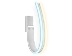 Ambrella Настенный светодиодный светильник FL163 WH белый LED 3000K/6400K 21W 410*60*220 FL163 Ambrella Настенный светодиодный светильник FL163 WH белый LED 3000K/6400K 21W 410*60*220 FL163