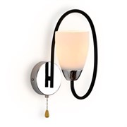 Ambrella Настенный светильник с выключателем TR3134 BK/CH черный/хром E27 max 40W 320*100*230 TR3134 Ambrella Настенный светильник с выключателем TR3134 BK/CH черный/хром E27 max 40W 320*100*230 TR3134