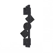 Odeon Light 6692/7WL HIGHTECH ODL_EX24 017 Настенный светильник черный/фактура crack ice/металл/акрил поворотный на 360° IP20 LED 7W 184Лм 3000K GEOS 6692/7WL Odeon Light 6692/7WL HIGHTECH ODL_EX24 017 Настенный светильник черный/фактура crack ice/металл/акрил поворотный на 360° IP20 LED 7W 184Лм 3000K GEOS 6692/7WL