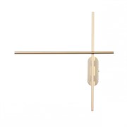 ST Luce SL394.201.02 Светильник настенный Матовое золото/Белый LED 2*10W 4000K SL394.201.02 ST Luce SL394.201.02 Светильник настенный Матовое золото/Белый LED 2*10W 4000K SL394.201.02
