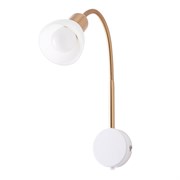 Arte Lamp A3116AP-1WH FALENA Светильник настенный с выключателем A3116AP-1WH Arte Lamp A3116AP-1WH FALENA Светильник настенный с выключателем A3116AP-1WH