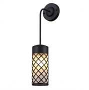 Odeon Light 4834/1W NATURE ODL21 567 черный/стекло Ландшафтный настенный светильник E27 1*60W IP44 DUNES 4834/1W Odeon Light 4834/1W NATURE ODL21 567 черный/стекло Ландшафтный настенный светильник E27 1*60W IP44 DUNES 4834/1W
