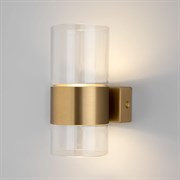 Eurosvet 40021/1 LED настенный светильник латунь/прозрачный a062083 a062083