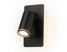 Ambrella Светильник настенный FW2466 BK черный LED 4200K 9W 185*105*150 FW2466 Ambrella Светильник настенный FW2466 BK черный LED 4200K 9W 185*105*150 FW2466